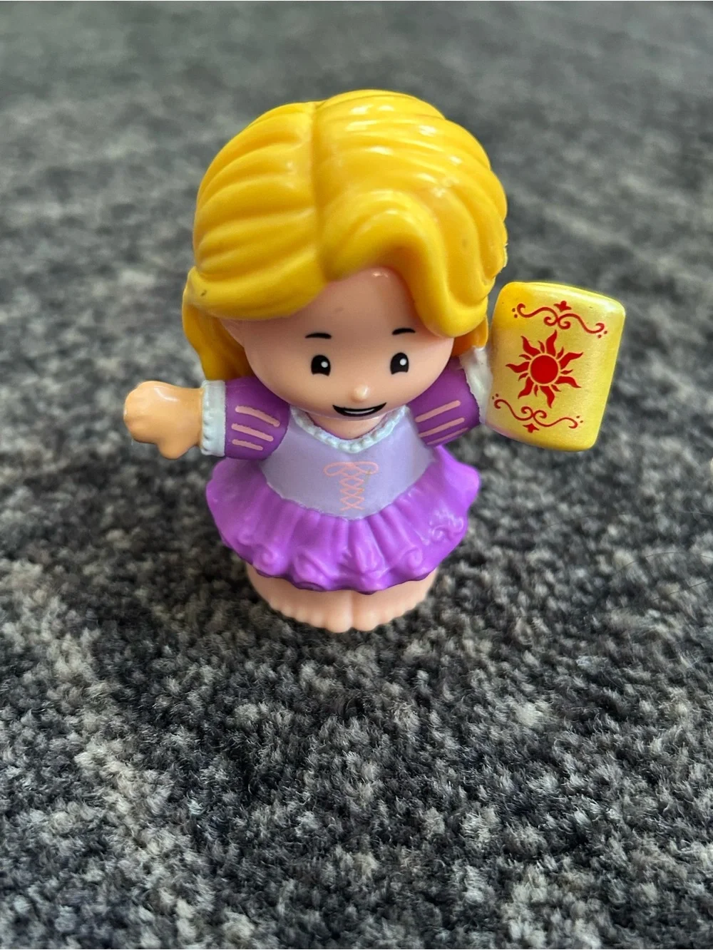 Disney Little People Rapunzel Tangled Princess Figure 2016 Mattel Book